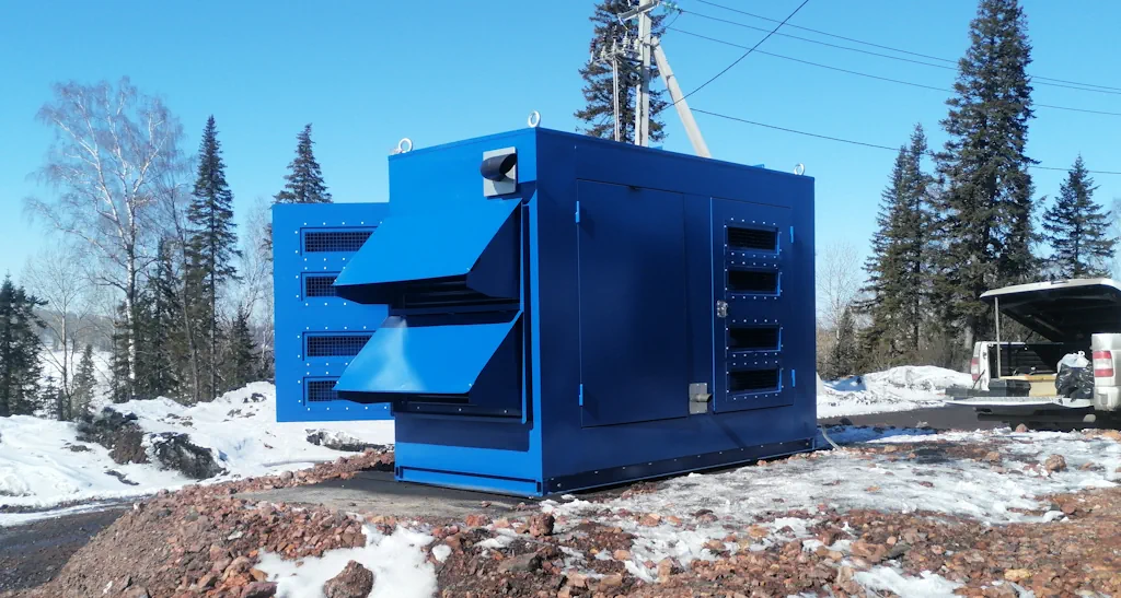 Дизель-генератор ЭТРО 160 квт в кожухе двигатель Yuchai